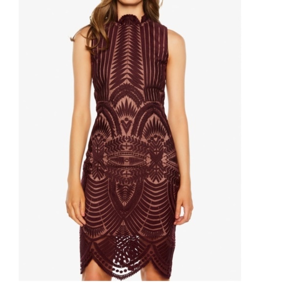 bardot alice lace dress